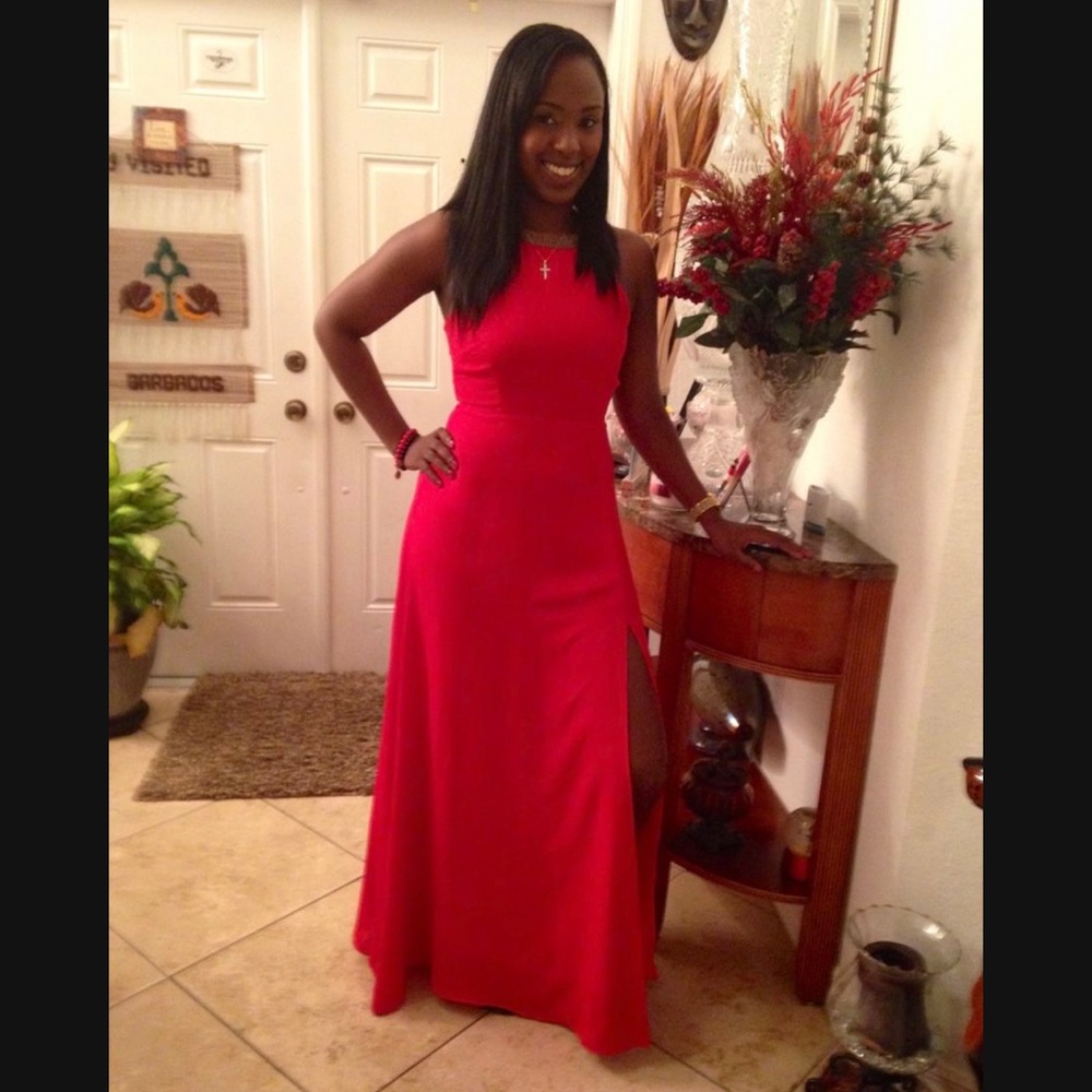 Red Maxi Dress